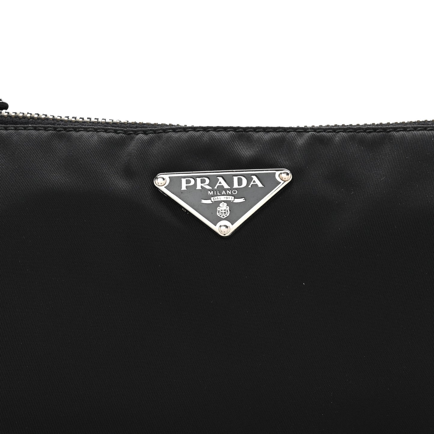 Tessuto Nylon Soft Calf Shoulder Bag Black Black