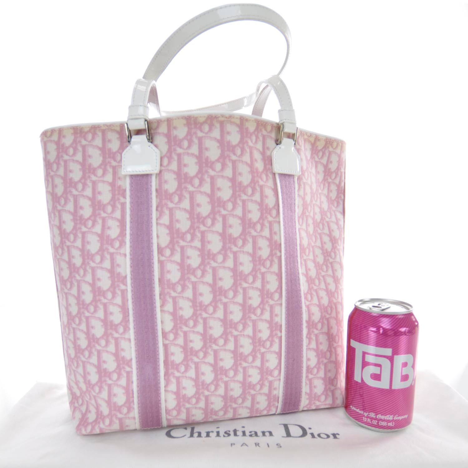 Christian Dior Monogram Girly Tote Pink 3 of 8