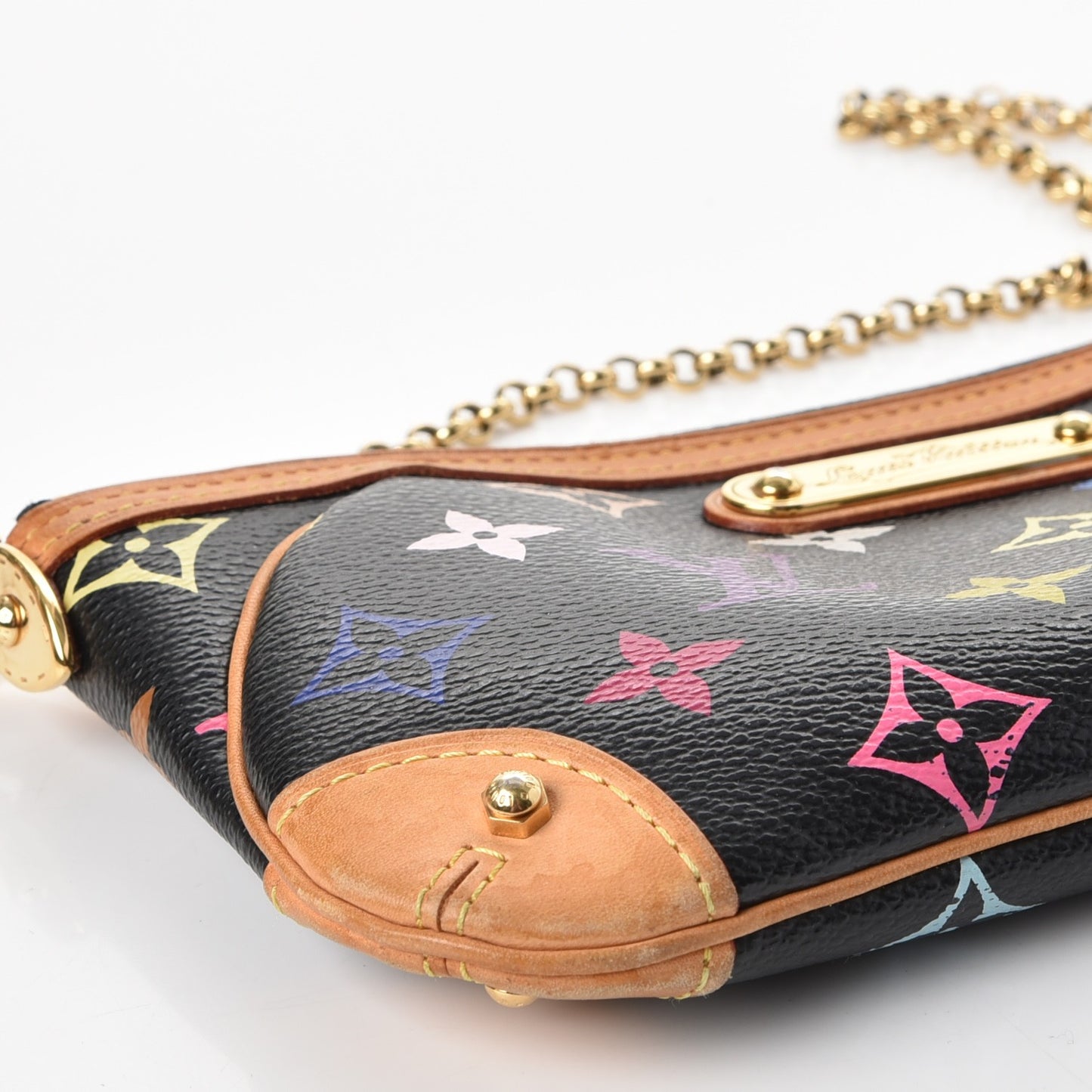 Monogram Multicolor Pochette Milla MM Black