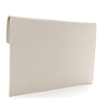 Saint Laurent Grain De Poudre Uptown Pouch Crema Soft 3 of 8
