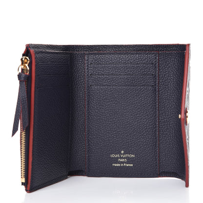 Louis Vuitton Empreinte Victorine Wallet Marine Rouge 5 of 8