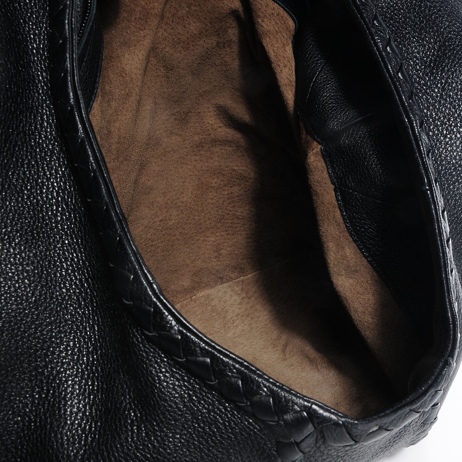 Bottega Veneta Cervo Deerskin Large Hobo Nero Black 5 of 8