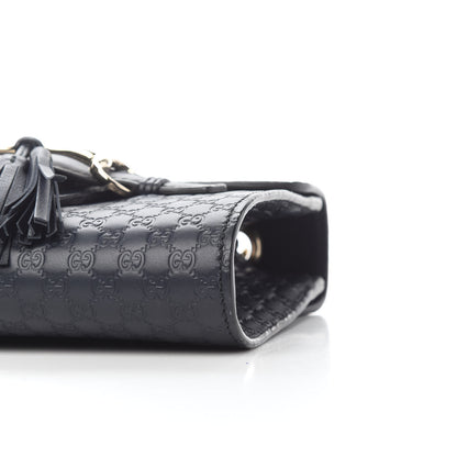 Gucci Microguccissima Mini Emily Chain Shoulder Bag Blue 9 of 9