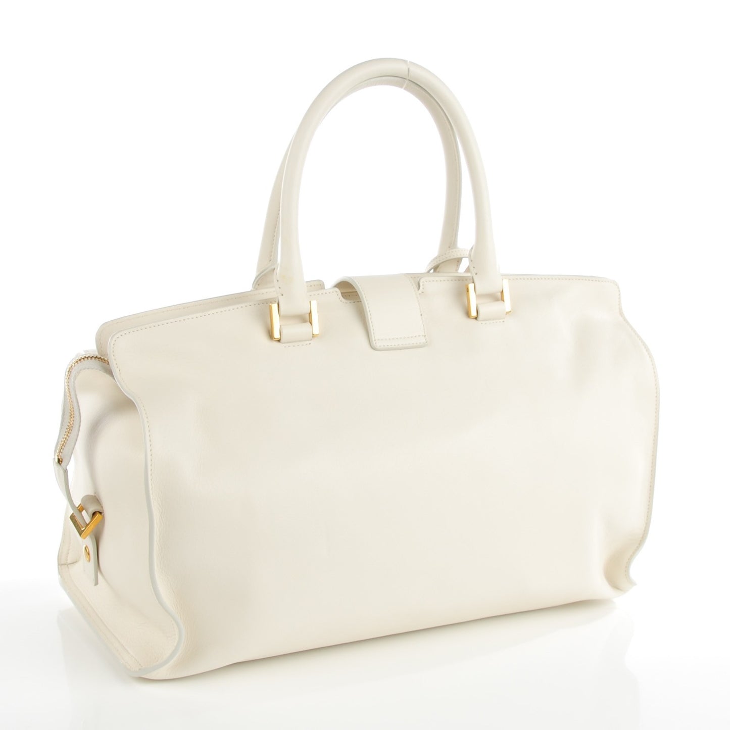 Calfskin Medium Classic Y Cabas Porcellana