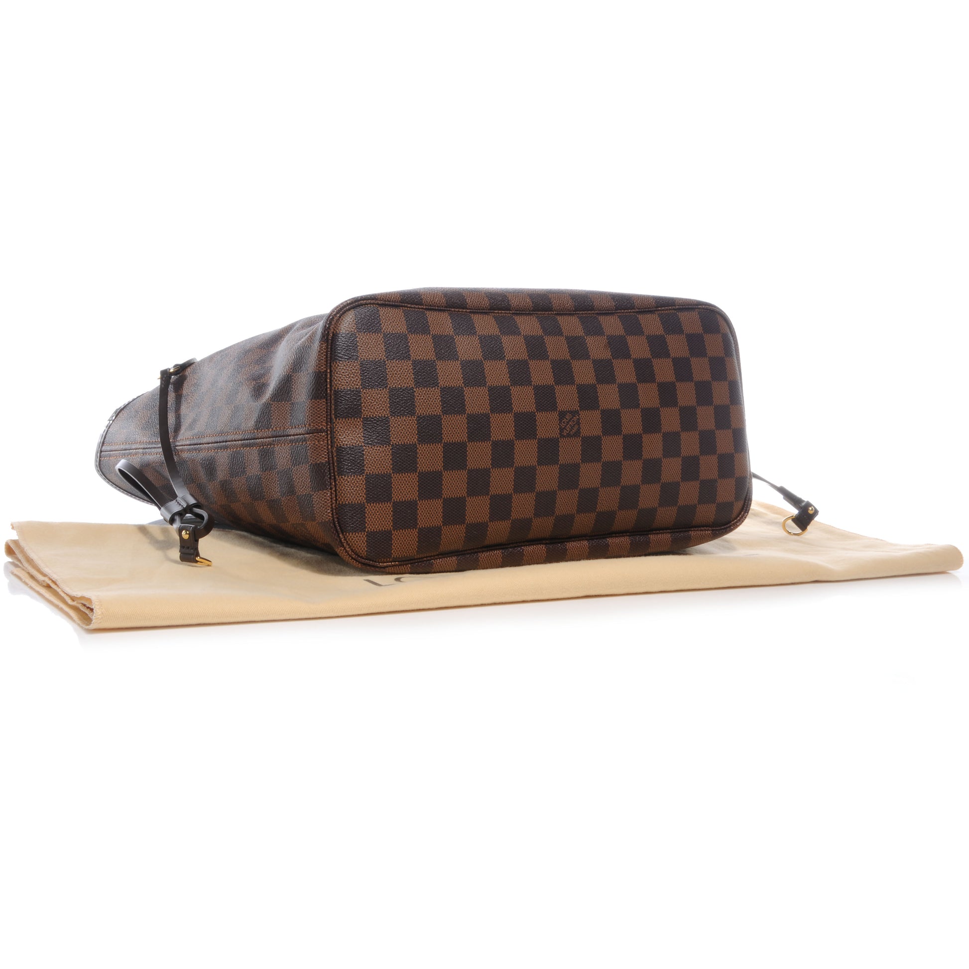 Louis Vuitton Damier Ebene Neverfull MM 4 of 9