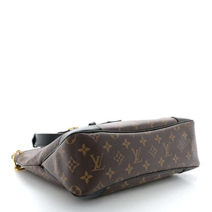 Louis Vuitton Monogram Odeon MM Black 4 of 9