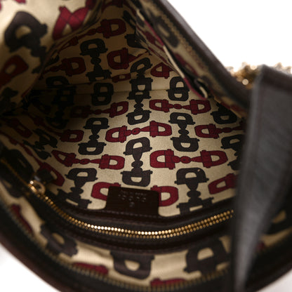 Gucci Monogram Web Jolicoeur Charms Messenger Dark Brown 5 of 10