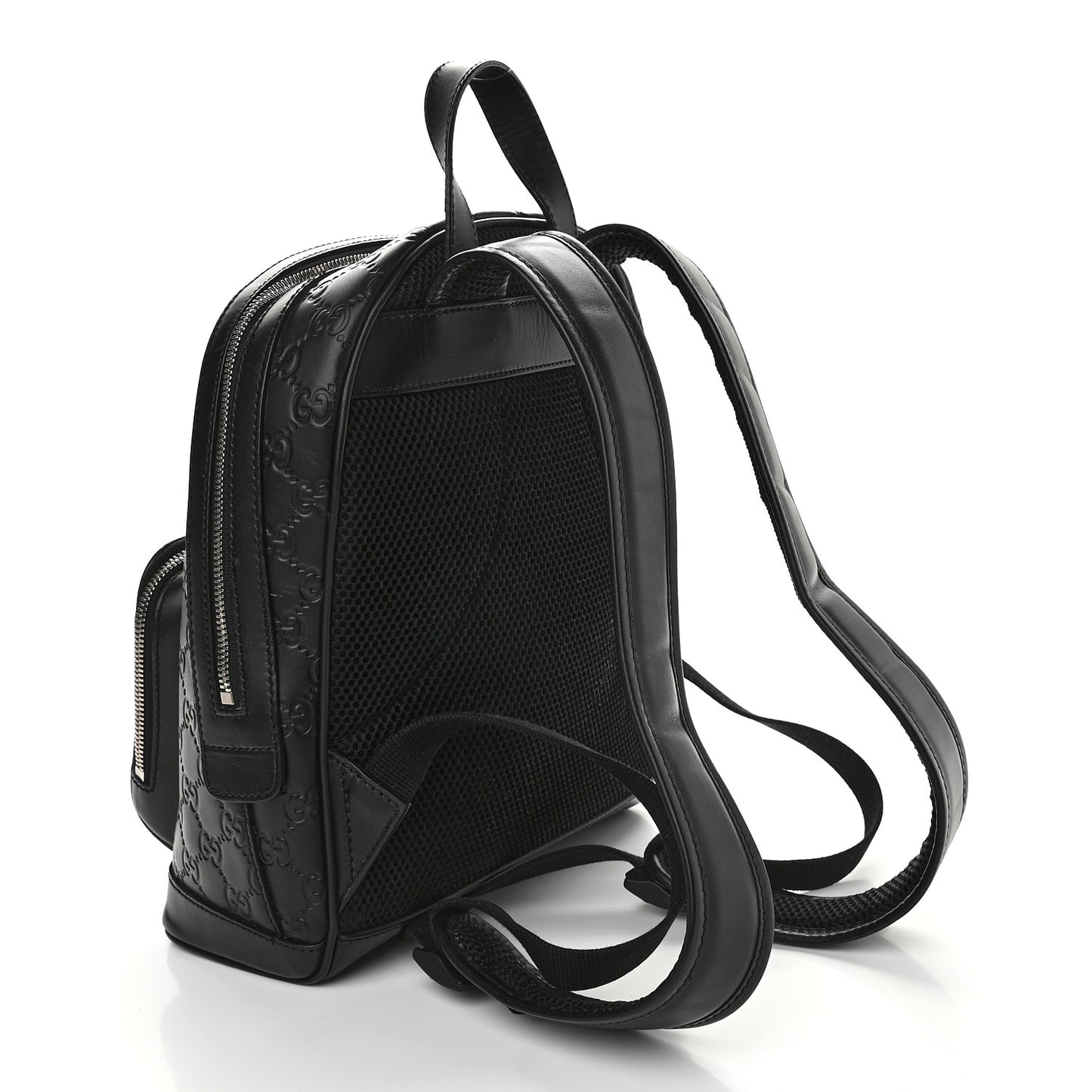 Guccissima Signature Small Day Backpack Black