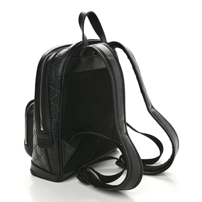 Gucci Guccissima Signature Small Day Backpack Black 3 of 9
