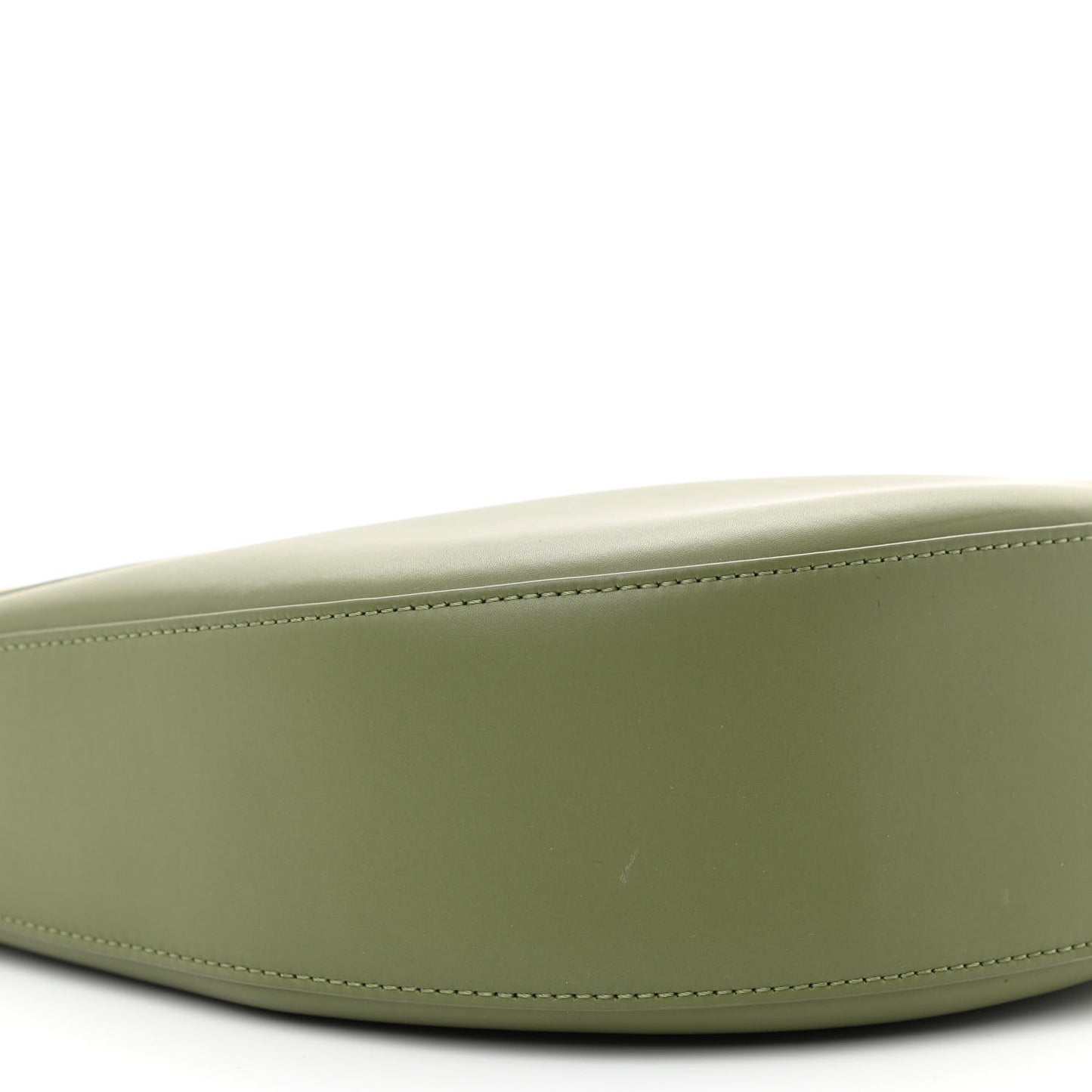 Satin Calfskin Jacquard Luna Bag Avocado Green