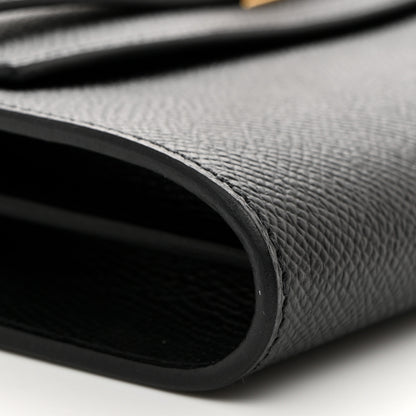 Hermes Epsom Kelly Wallet To Go Black 9 of 11