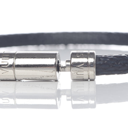 Louis Vuitton Damier Graphite Keep It Bracelet 19 4 of 5