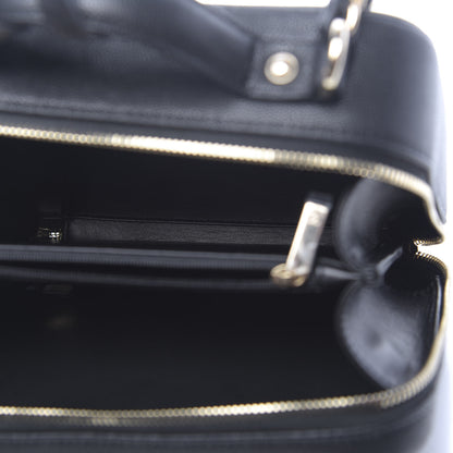 Chanel Caviar Quilted Medium CC Filigree Vanity Case Black 5 of 11