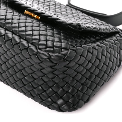 Bottega Veneta Nappa Intrecciato Small Cobble Shoulder Bag Black 14 of 14