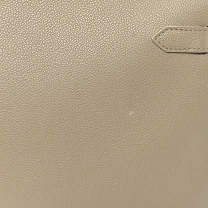 Burberry Grainy Calfskin Medium Title Bag Honey 10 of 10