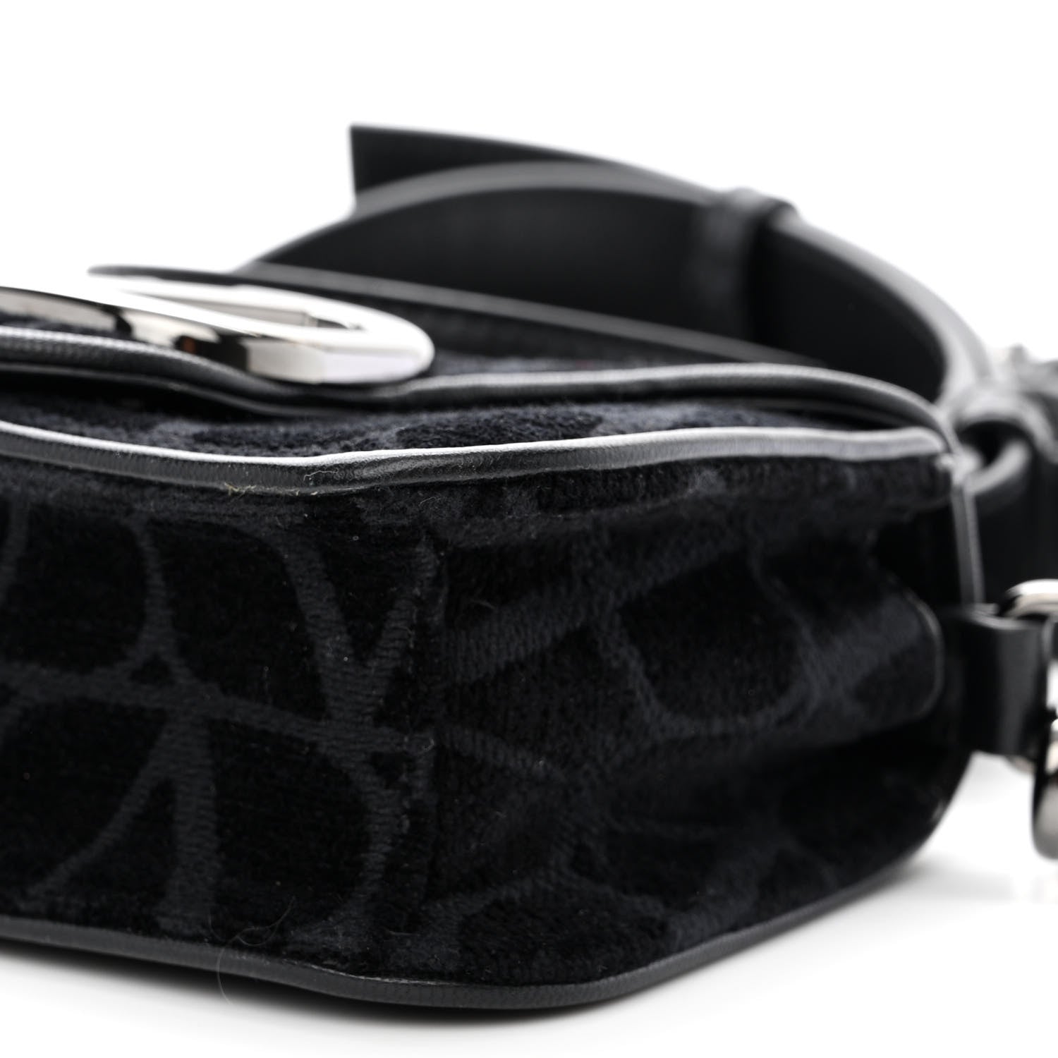 Valentino Garavani Canvas Toile Iconographe Vlogo Mini Loco Crossbody Bag Black 10 of 11