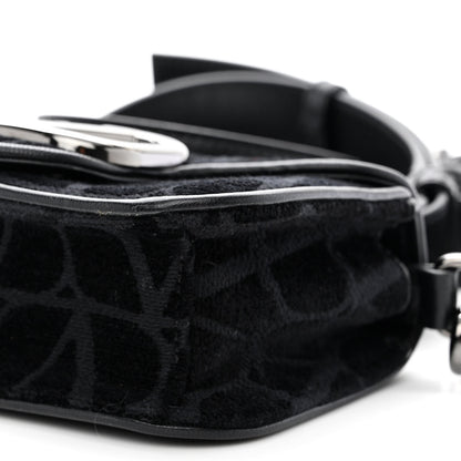 Valentino Garavani Canvas Toile Iconographe Vlogo Mini Loco Crossbody Bag Black 10 of 11