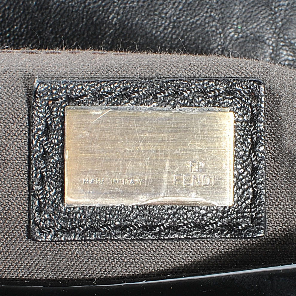 Nappa Patent B Bag Black