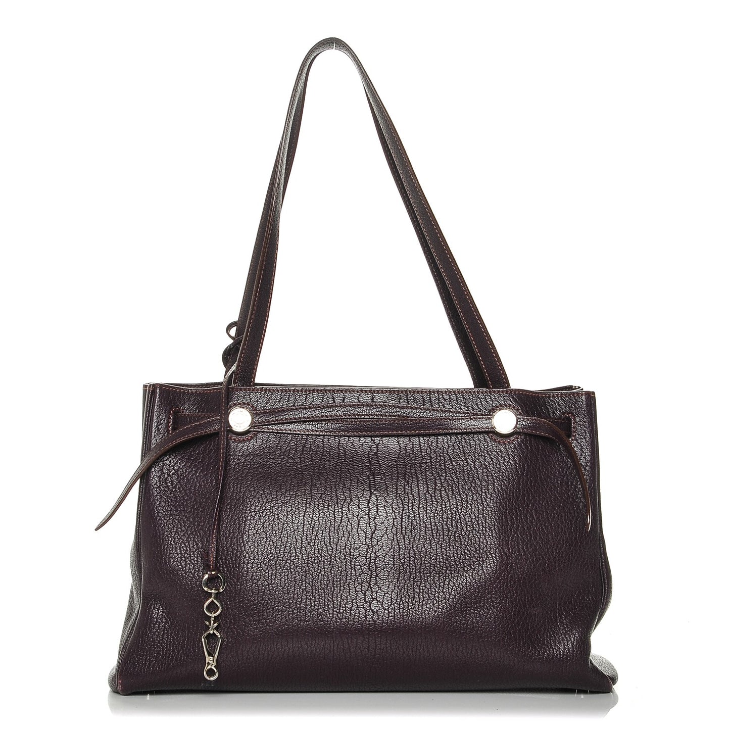 Chevre de Coromandel Cabana Tote Raisin