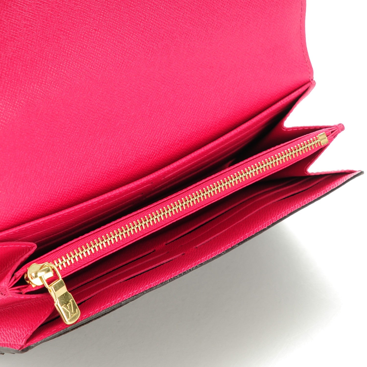 Louis Vuitton Monogram 2015 Christmas Animation Sarah Wallet Hibiscus 6 of 7