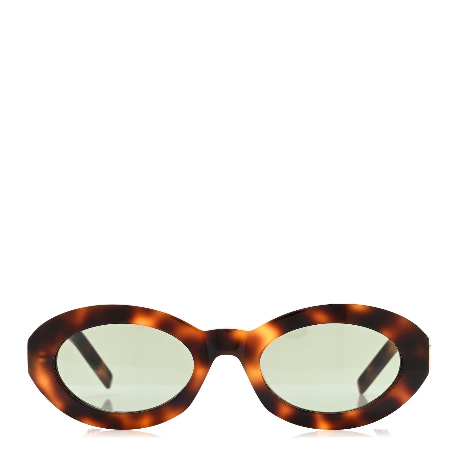 Saint Laurent Acetate Oval Sunglasses SL M136 Medium Havana 2 of 7