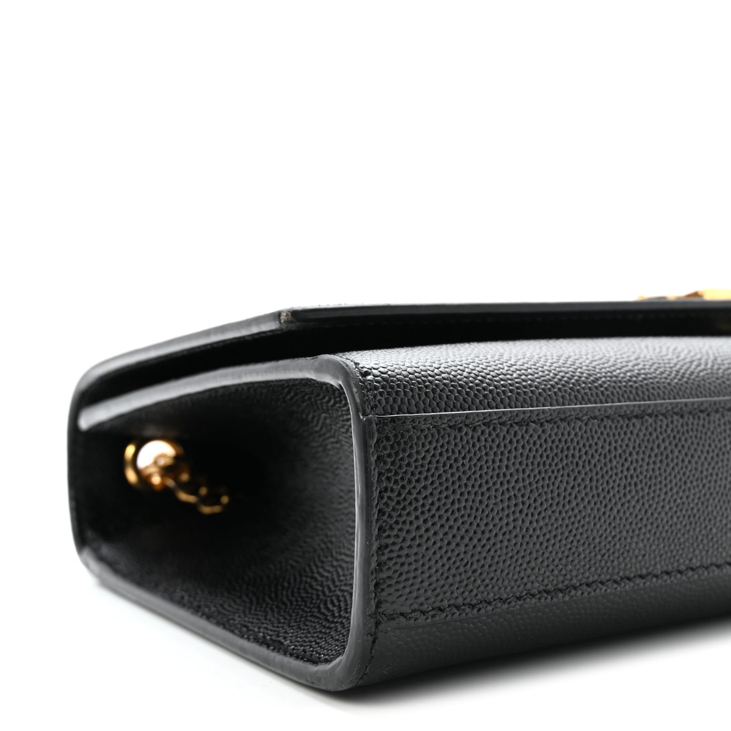Grain De Poudre Medium Classic Monogram Kate Satchel Black