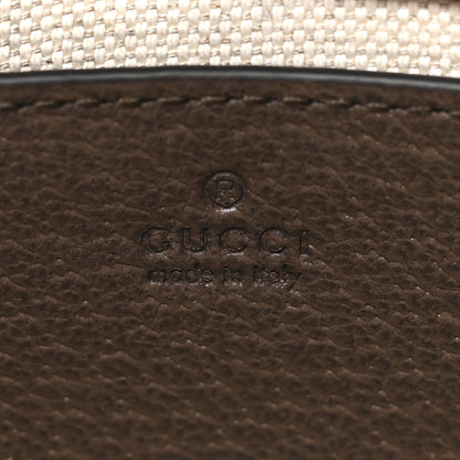 Gucci GG Supreme Monogram Textured Dollar Calfskin Mini Ophidia Chain Bag Beige Ebony 6 of 10