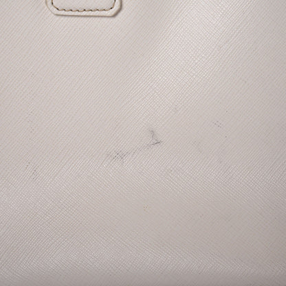 Prada Saffiano Lux Medium Tote Talco 10 of 29