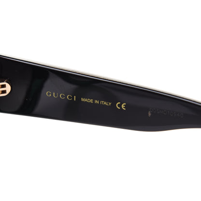 Gucci Acetate Round GG0084S Sunglasses Black Red Green 7 of 9