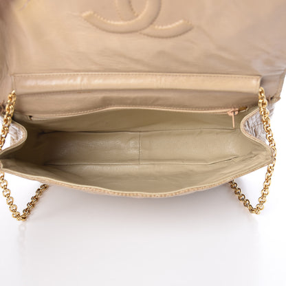 Chanel Lizard Small Square Flap Beige 5 of 25