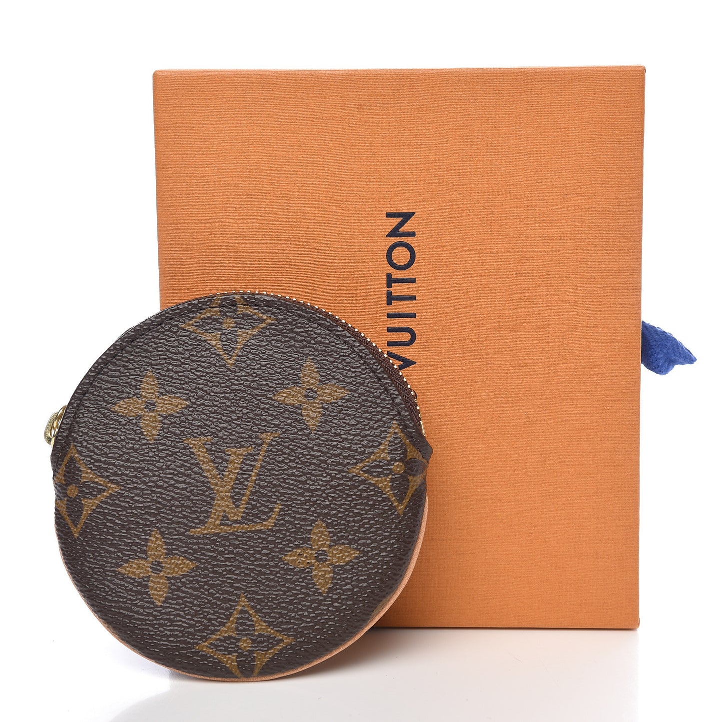 Monogram Round Coin Purse