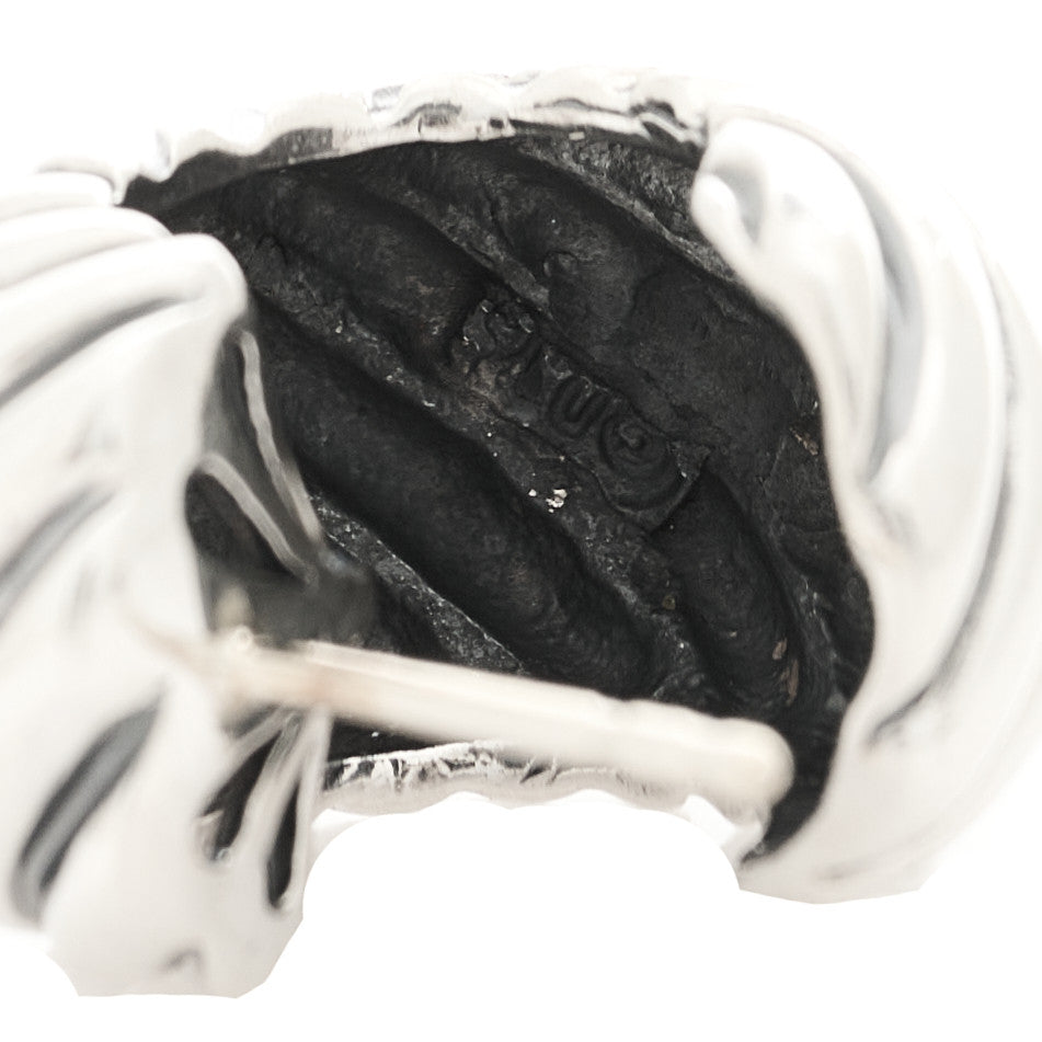 Sterling Silver Cable Classics Hoop Earrings