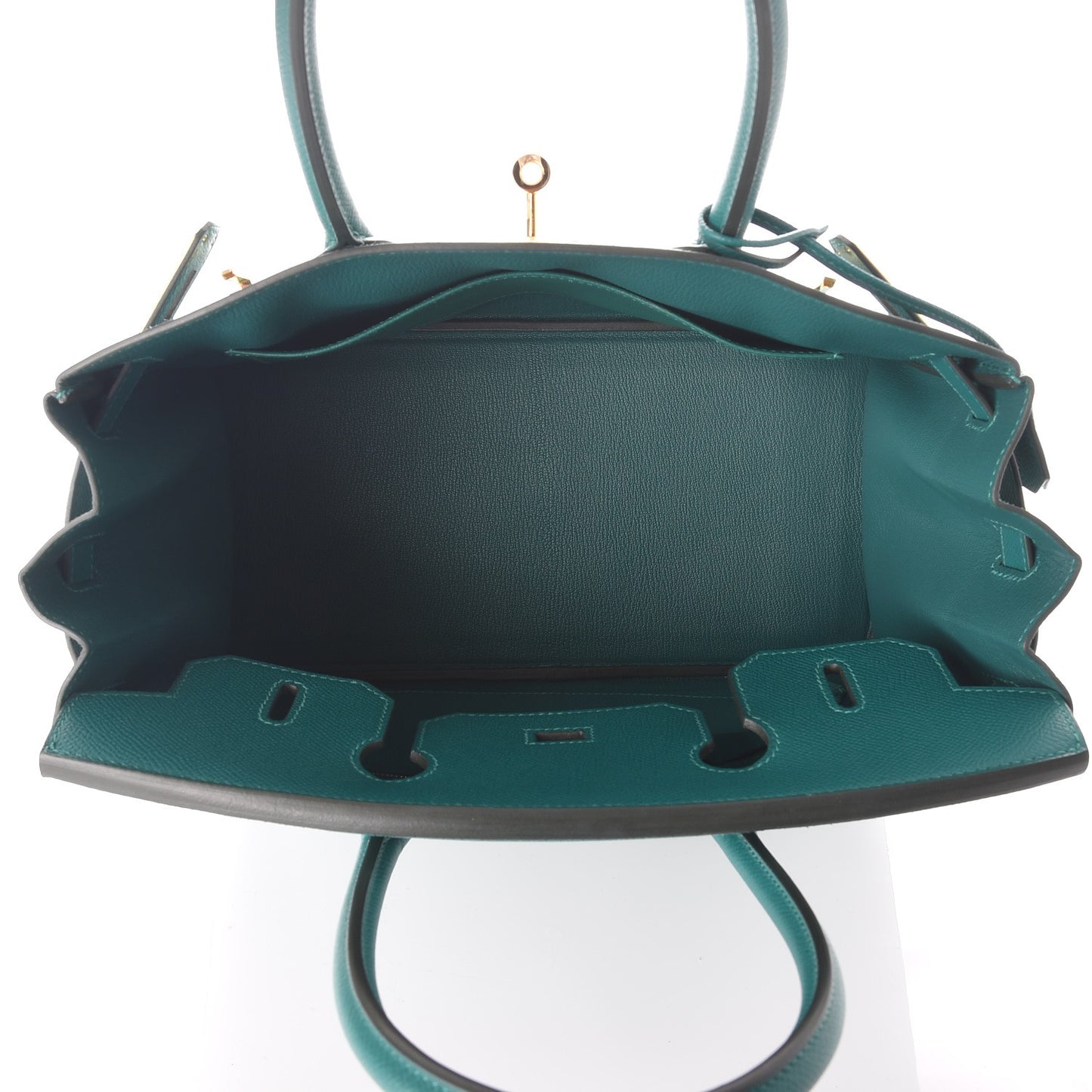 Epsom Birkin 30 Malachite