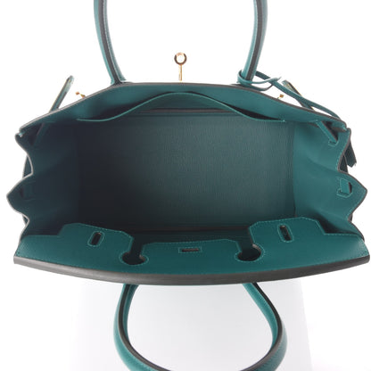 Hermes Epsom Birkin 30 Malachite 24 of 32