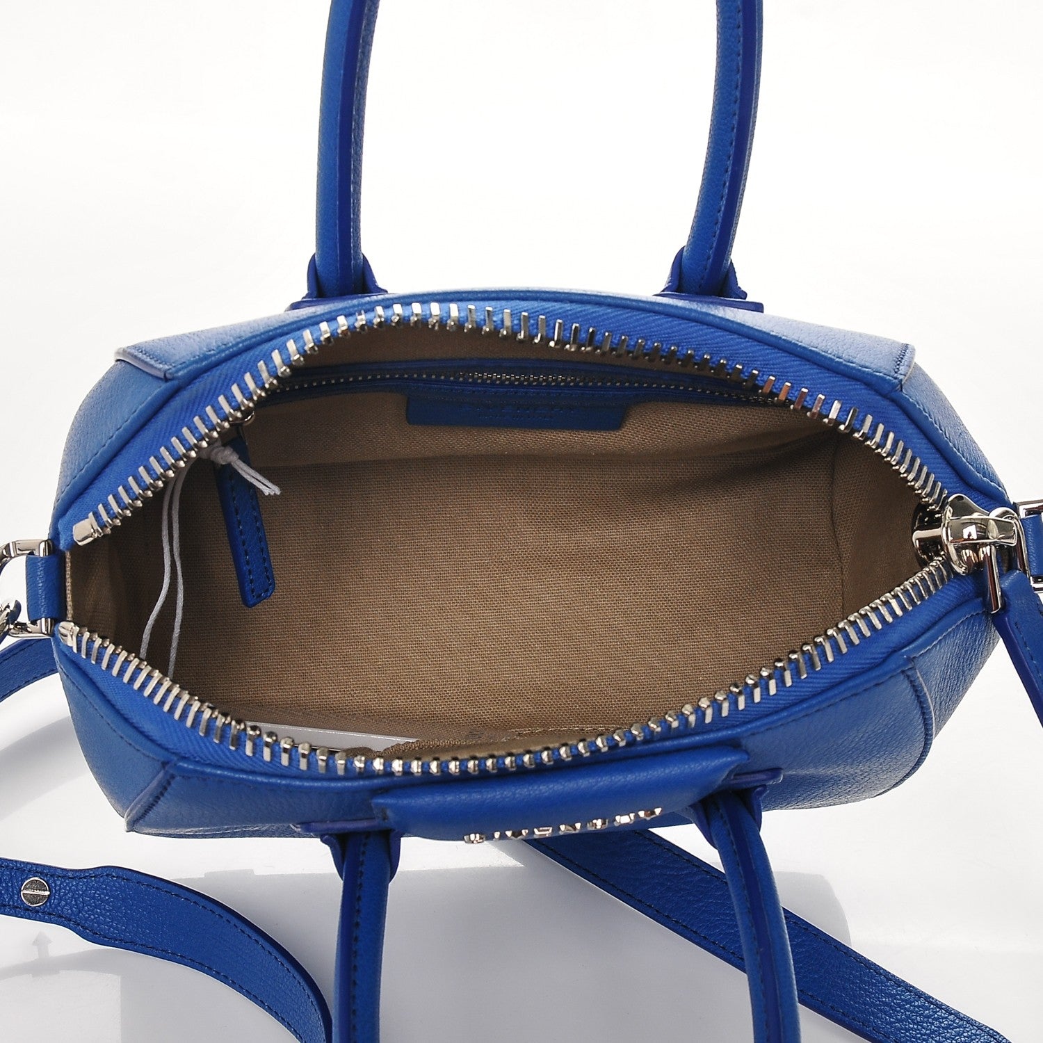 Givenchy Sugar Goatskin Mini Antigona Indigo Blue 5 of 6