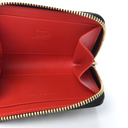 Christian Louboutin Calfksin Spiked Panettone Coin Purse Black 5 of 6