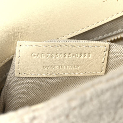 Saint Laurent Terry Patchwork Monogram Medium Jamie Tropical Sand 7 of 10