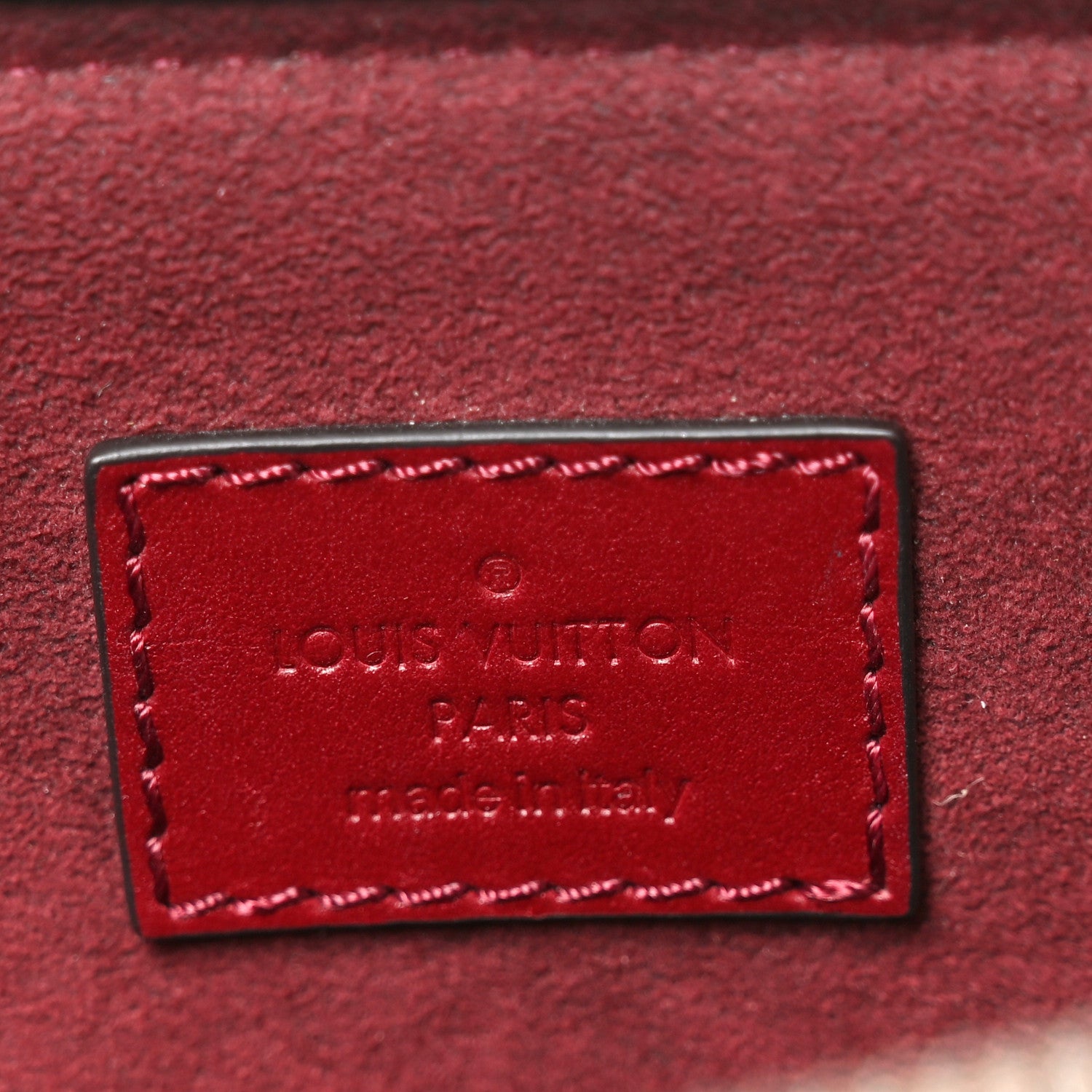 Louis Vuitton Monogram Shine Doc PM Bordeaux 6 of 9