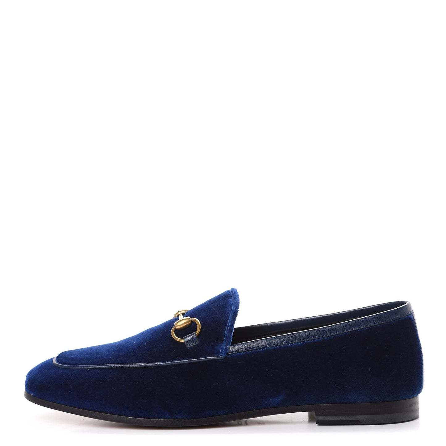 Velvet Horsebit Womens Jordaan Loafers 36 Blue Cobalt