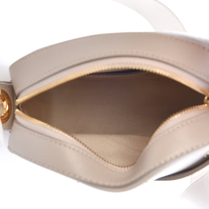 Chloe Smooth Calfskin Little Horses Embroidered Shoulder Bag Pastel Grey 5 of 10