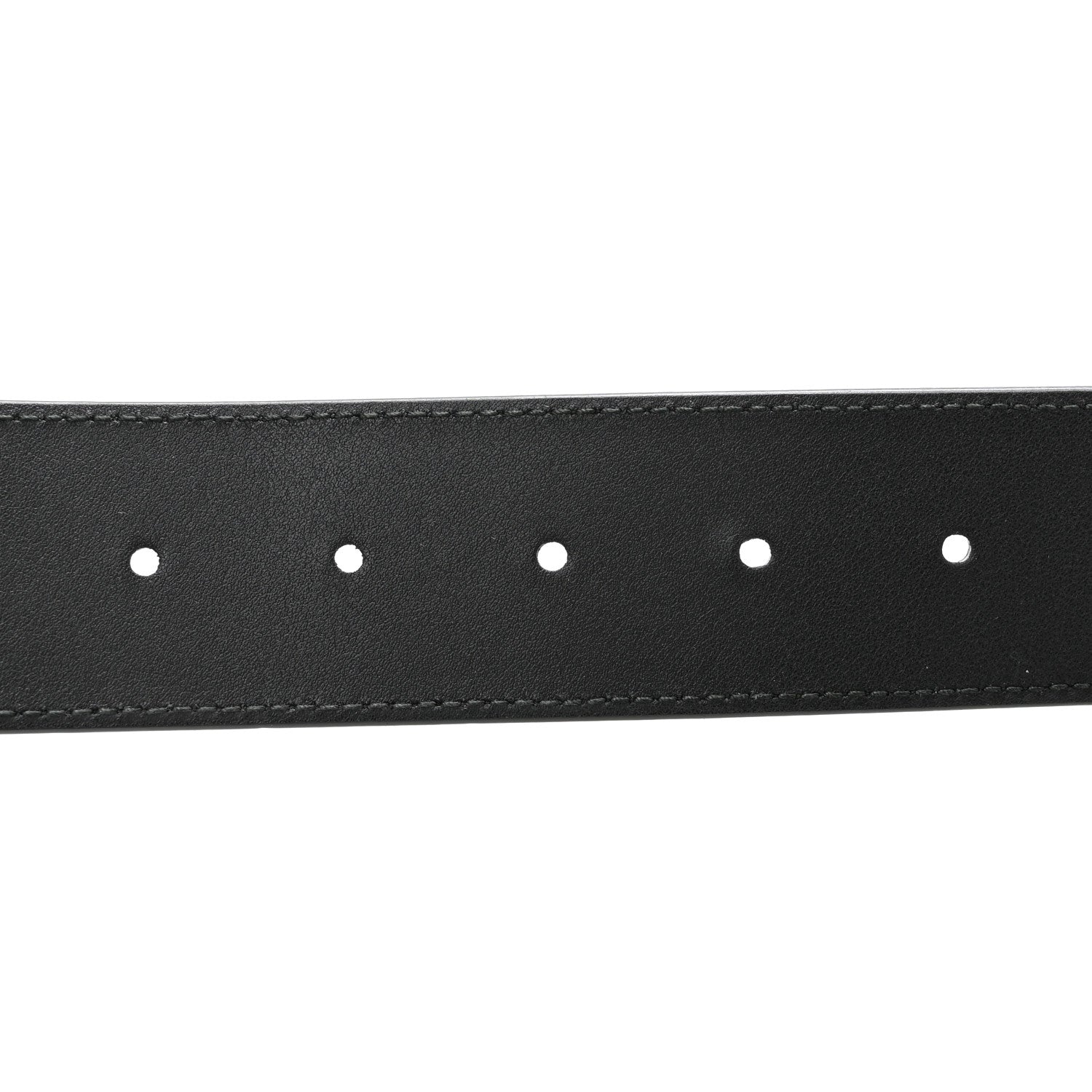 Gucci Calfskin Double G 40mm Belt 80 32 Black 4 of 7