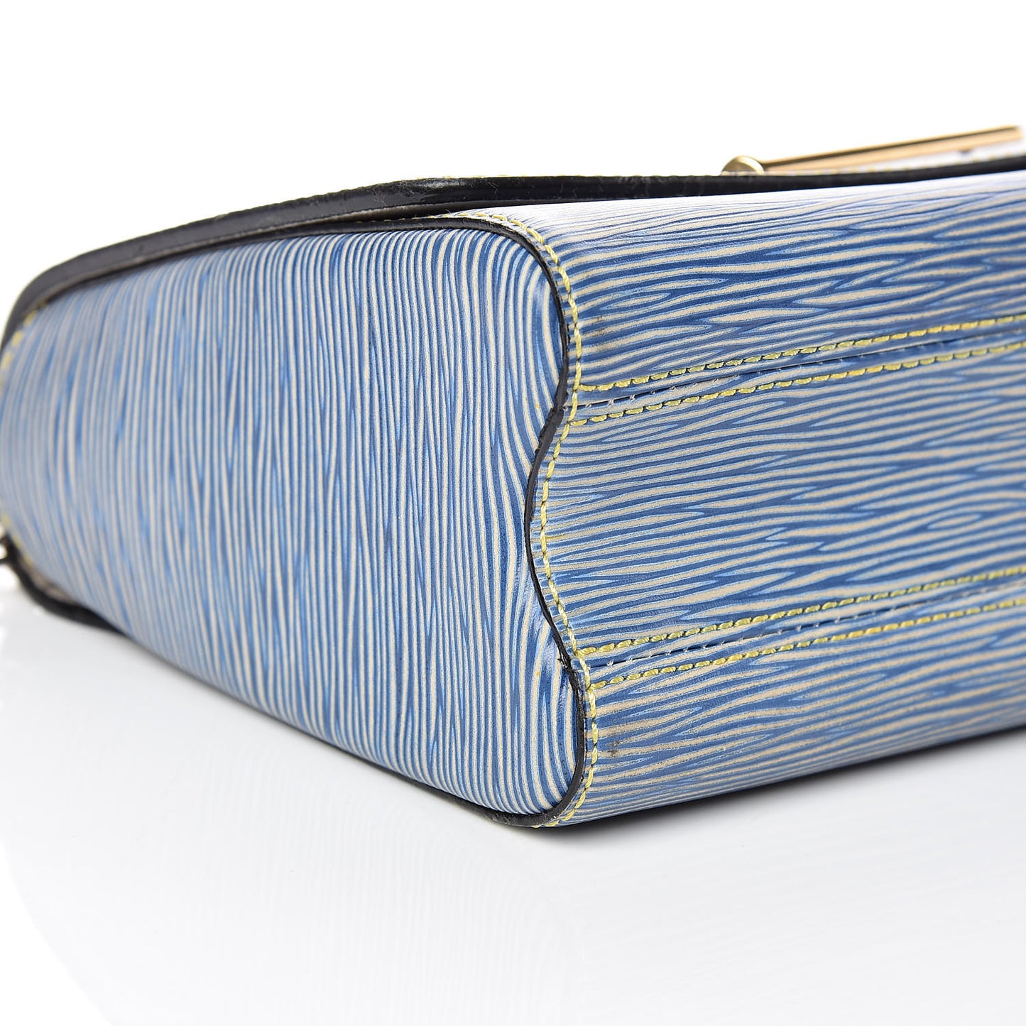 Epi Twist Shoulder Bag MM Denim Light