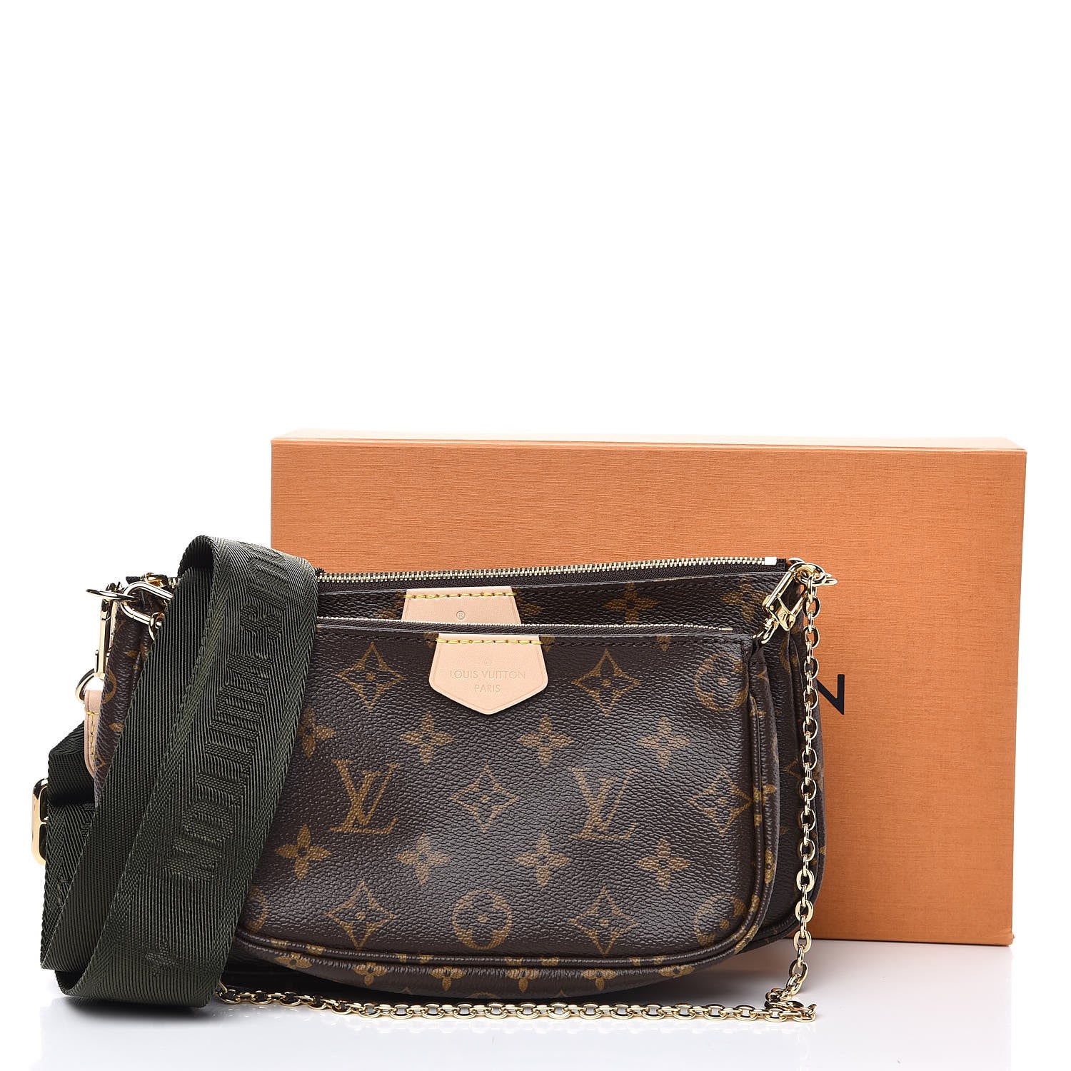 Louis Vuitton Monogram Multi Pochette Accessories Kaki 11 of 11
