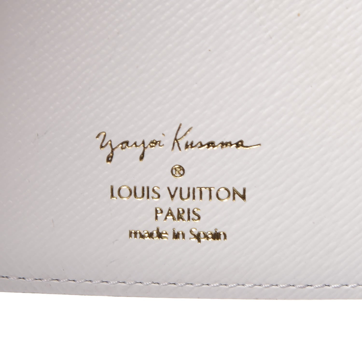 Louis Vuitton Monogram Kusama Town Small Ring Agenda White 6 of 7