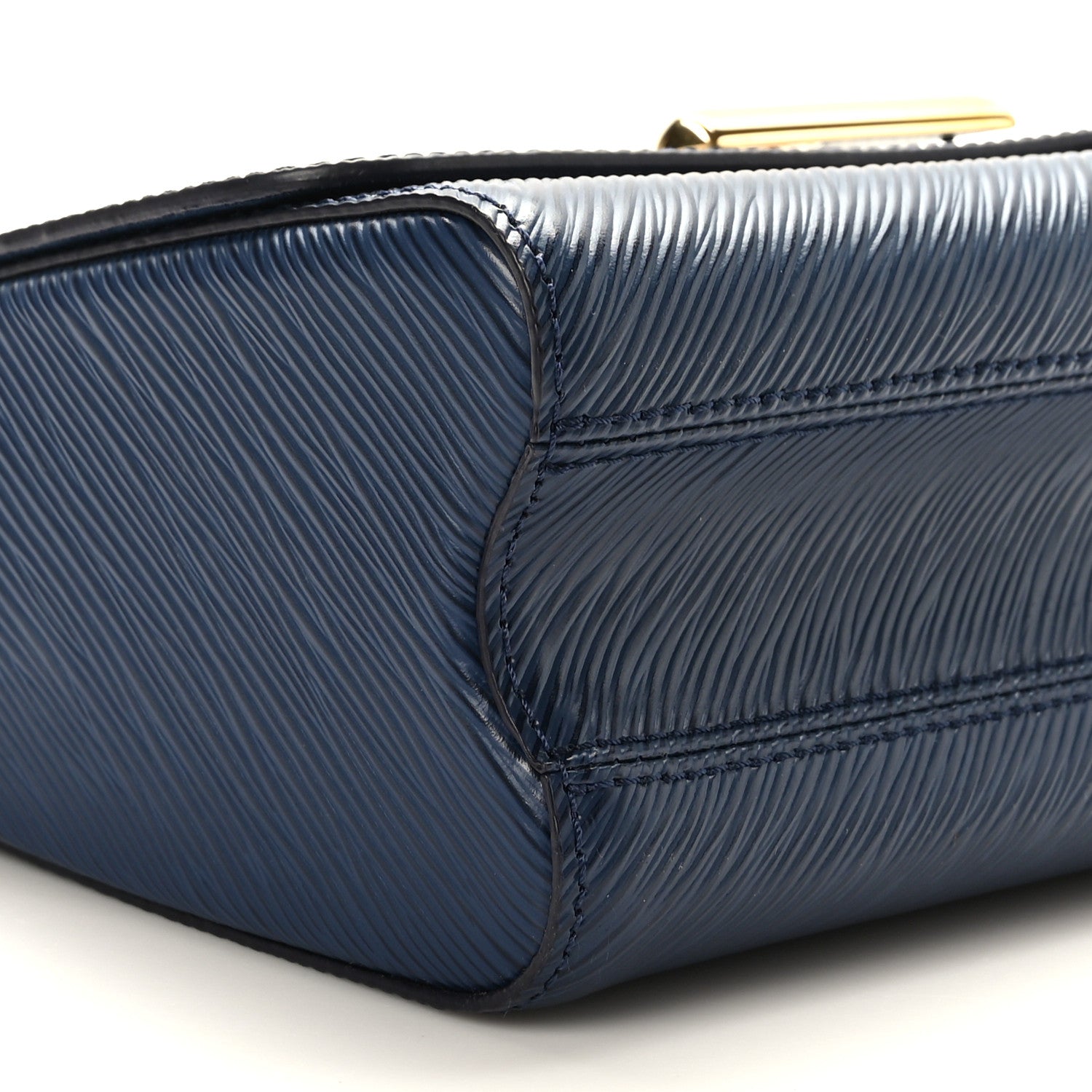 Louis Vuitton Epi Twist Shoulder Bag MM Indigo 8 of 9