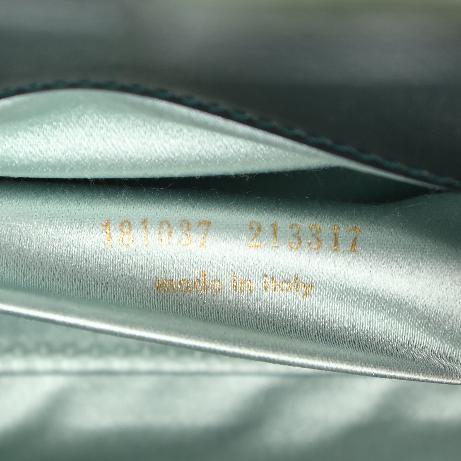 Saint Laurent Ombre Lizard Muse Clutch Green 7 of 7