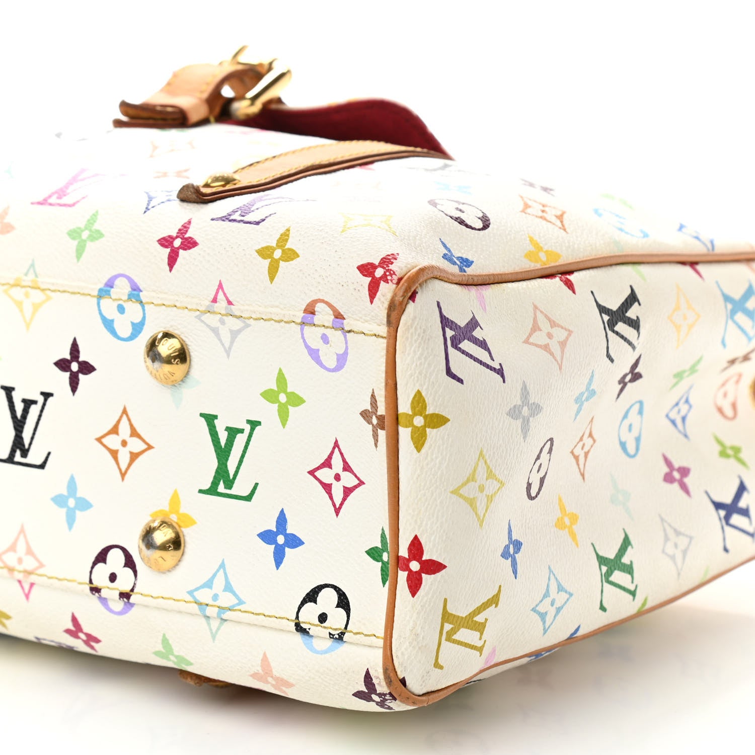 Louis Vuitton Monogram Multicolor Aurelia MM White 9 of 14