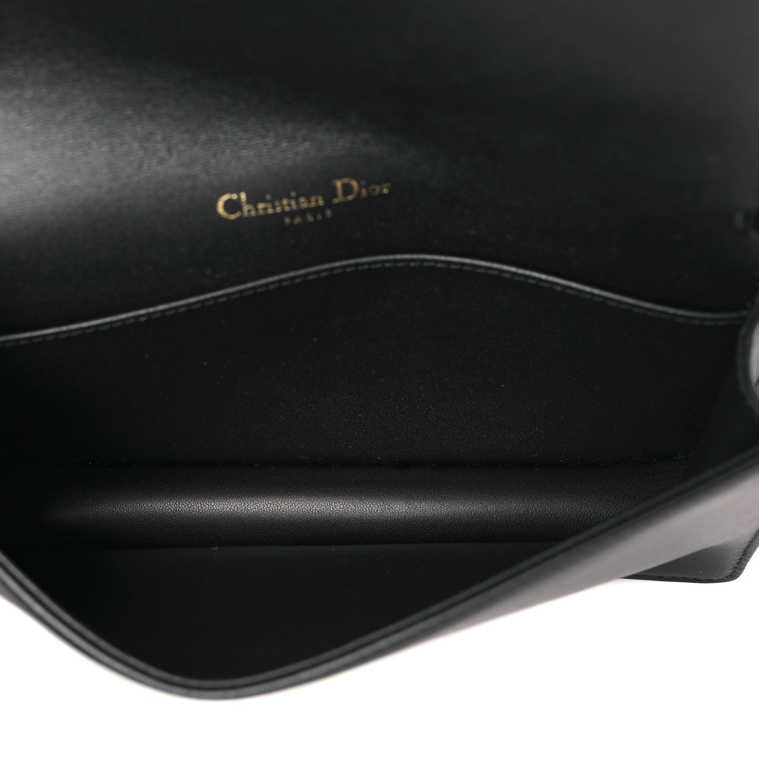 Christian Dior Lambskin Cannage Lady Dior Pouch Black 6 of 11