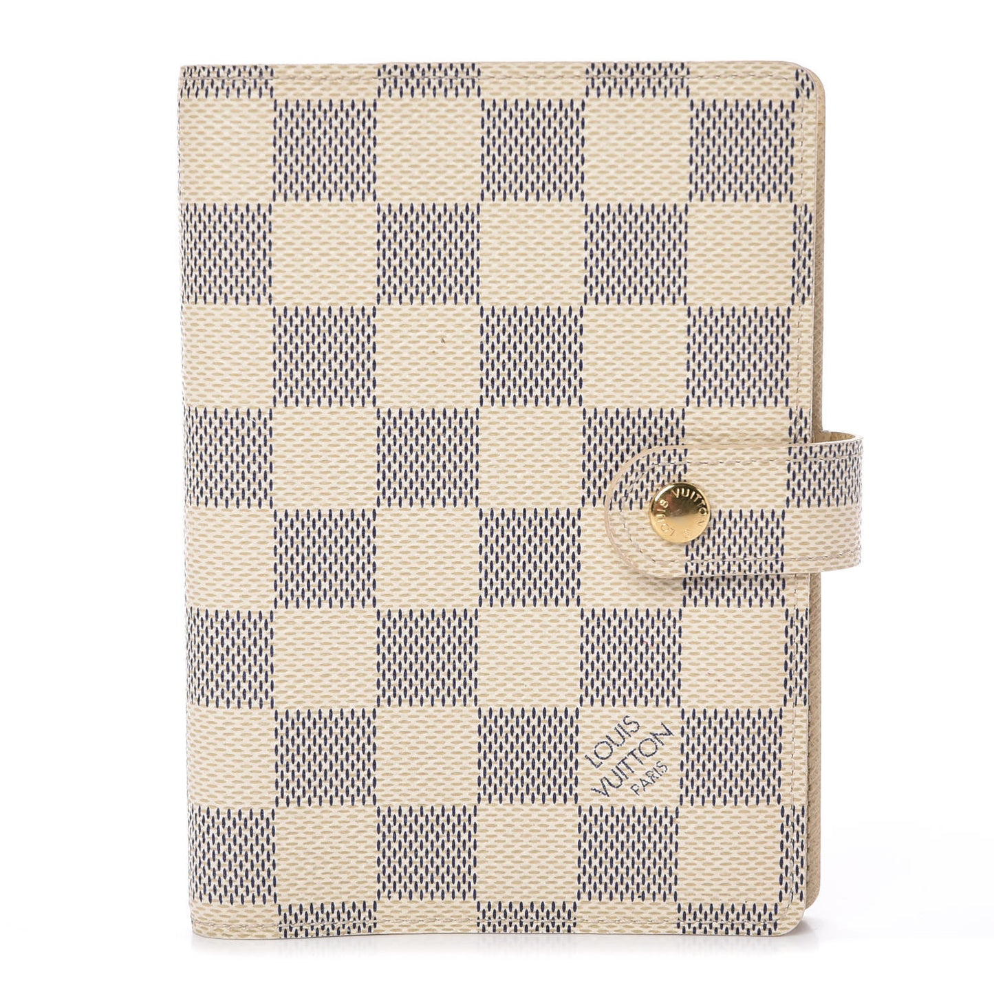 Damier Azur Small Ring Agenda Cover