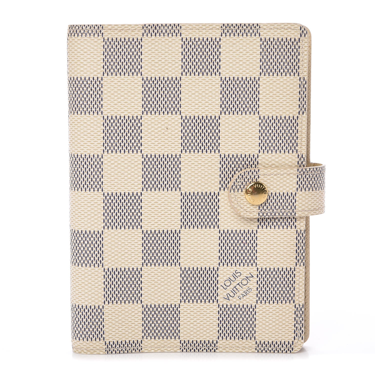 Louis Vuitton Damier Azur Small Ring Agenda Cover 1 of 7